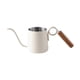 thumbnail image 3 of Hervidor de café de 250 ml, tetera con asa cómoda, tetera de cuello de cisne, Beige, 3 of 9