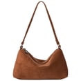 thumbnail image 3 of Bolso Hombro Gamuza Sintética para Mujer Vintage Hobo Elegante (), 3 of 9