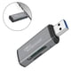 thumbnail image 2 of Lector de tarjetas USB3.0 SD/TF dos en uno lector de tarjetas de alta velocidad 3.0 compatible con función de lectura y escritura de alta velocidad de 2 TB de capacidad, 2 of 7