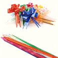 thumbnail image 2 of CHUANK 50pcs Multi-Color Gift Wrap Bows  Plastic Ribbon Butterfly Knots for Party Decoration  Holidays  Birthdays  Graduations - Assorted Colors  No Feathers  Perfect for Various Occasion, 2 of 7