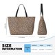 thumbnail image 4 of Easygdp Leopard Print-2 Bolsa de Viaje de Playa de Gran Capacidad, Bolsa Tote Perfecta para la Playa, Escapadas de Fin de Semana y Viajes, 4 of 7