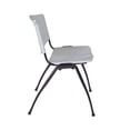thumbnail image 5 of 60" x 30" Kobe Training Table- Grey and 2 "M" Stack Chairs- Grey, 5 of 8