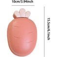 thumbnail image 2 of 4 piezas de jabonera de plástico con tapa, soporte para jabonera impermeable, para ducha, baño, 2 of 5