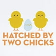 thumbnail image 2 of CafePress - Hatched By Two Chicks Infant Bodysuit - Baby Light Bodysuit, Size Newborn - 24 Months, 2 of 4