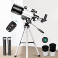 thumbnail image 1 of Telescopio astronómico refractor telescopios para adultos y apertura 70 mm 15x-150x astronomía principiantes, 1 of 9