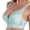 Light Blue, variant on Women's Polyester Red chemical fiber underwear Womens Seamless Rimless Bra Beauty Chest Pads Bra Daily Sport Underwear