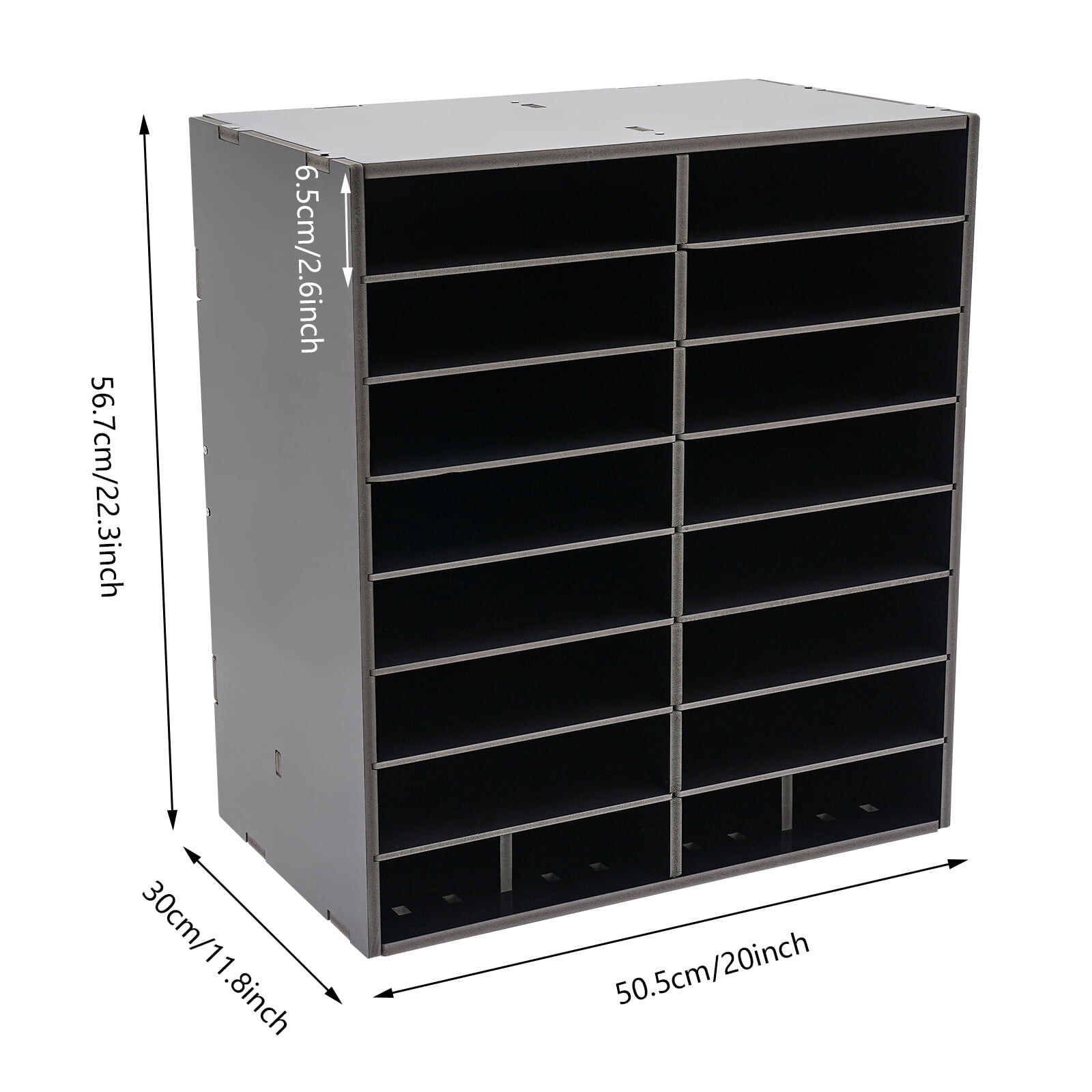 16-slot File Organizer, File Organizer, File Storage Holder for Offices, Classrooms, Study Rooms (20*11.8*22.3in)