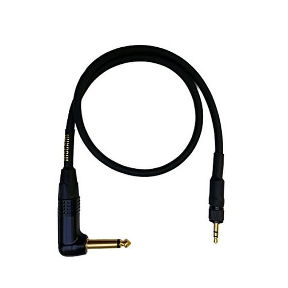 Mogami GOLD BPSE TS-24R Belt Pack for Sennheiser Wireless, 1/4" TS Right Angle Plug, 24"