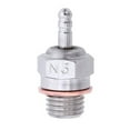 thumbnail image 4 of 4 Pcs Glow Plugs Hot Spark Engine Parts Accessories for Nitro Truck Replace OS RC Car 70117, N3, 4 of 6
