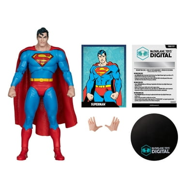 Superman (DC: The Silver Age) 7" Figure w/McFarlane Toys Digital Collectible