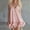 Pink, variant on Homecoming Dress Breathable Regular Fit Interview Dress 2026 Summer Solid Color Sleeveless Ruffle Beach Dresses for Women Basic for Work and Weekend XS-XXXL
