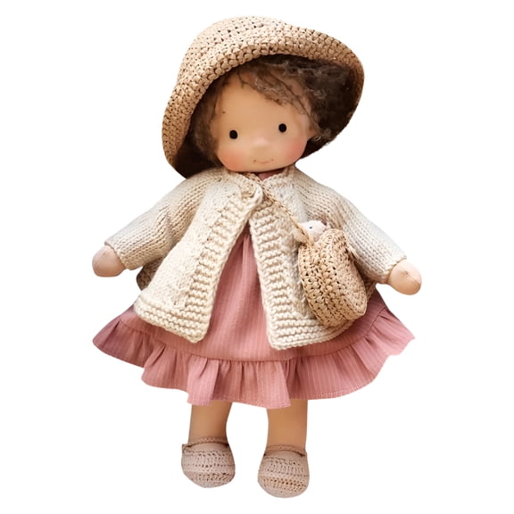 BESTSKY Easy Use Waldorf Doll, Acrylic, 2