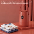 thumbnail image 6 of 110V Portable Clothes Dryer Small Dryer for Travel Home Apartment Laundry Small Foldable Electric Drying Machine, 6 of 9