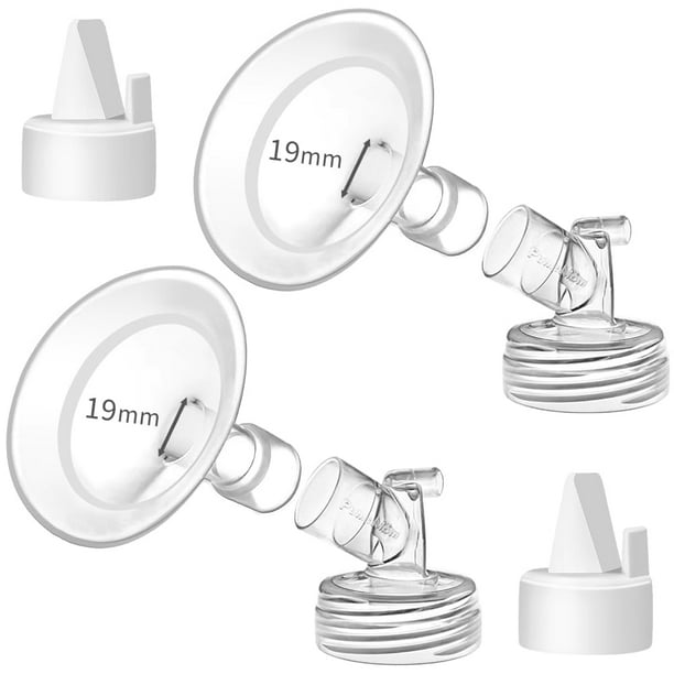 Accesorios para Extractor de Leche PUMPMOM-US Conteras Suaves de 19 mm