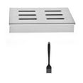 thumbnail image 3 of Caja Ahumadora de Virutas de Madera Soledad Acero Inoxidable para Parrilla de Gas Accesorios de Barbacoa, 3 of 9