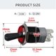 thumbnail image 3 of Oxidized Metal Toggle Switches Offering Three Model and LED Lighting Suitable For Engineers And Hobbyists Daily Use, 3 of 4