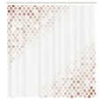 thumbnail image 2 of Ambesonne Abstract Shower Curtain, Futuristic Style Beam Art, 69"Wx75"L, Dried Rose, 2 of 4