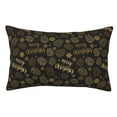 thumbnail image 1 of Balery Gold Pinecone Merry Christmas Funda de Cojín Estampada, Regalos para Mujeres, Regalos de Amor para Ella, Regalos para Novia o Esposa, Funda de Almohada-20"x30", 1 of 6