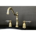 thumbnail image 2 of Kingston Brass KS1992WLL 8 in. Widespread Bathroom Faucet, Polished Brass, 2 of 3