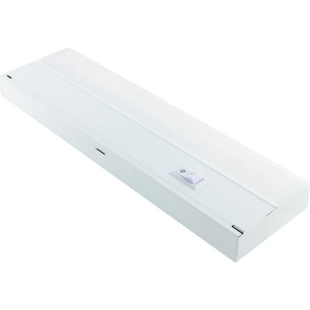 GE 16029 White, Offi Premium 13 Inch Fluorescent Under Light Fixture, Direct Wire, Warm