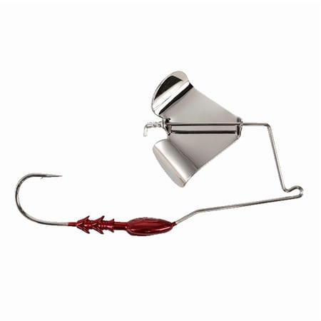 BUCKEYE LURES G-BUZZ BAIT 1/4 OZ / RED W/ NICKEL BLADE