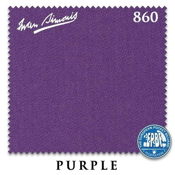 7' Simonis 860 Pool Billiard Table Cloth - Purple - AUTHORIZED DEALER