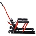 thumbnail image 5 of Trilenars Hydraulic Motorcycle Lift Jack, 1500 LB Capacity ATV Scissor Lift Jack, Portable Motorcycle Lift with 4 Wheels, HydrAulic Pedal Lift for Motorcycle ATV UTV Powersports, 5 of 9