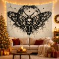 thumbnail image 3 of Celestial Moth and Cracked Moon Tapestry, 3 of 7