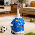 thumbnail image 4 of Amzcrzy Polyester Statue Sports Style Gooses Outfit Gooses Statue Terrace Dress Terrace Gooses Outfit 23In Statue with Matching Hat Set Terrace Garden Decor Home Decor Home Decor Room Decor, 4 of 6