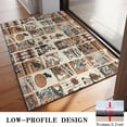 thumbnail image 3 of Vintage Halloween Poster Pattern Door Rugs,Washable Non Slip Door Mats Indoor,Decorative Door Mats,Entry Mat Indoor for Entrance,Bedroom,Kitchen,Bathroom,20"x32", 3 of 6