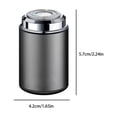 thumbnail image 3 of Guardoinrt Waterproof Shaving Beard Grooming Kit Mini Metal Body Easy To Clean Compact And Portable ABS Safe grey, 3 of 6