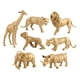 thumbnail image 3 of de animales - 7 piezas Modelo de acción dorado - Juguetes de plástico para fiestas de aprendizaje de animales salvajes - Bosque educa CUTICAT animales salvajes para niños pequeños, 3 of 8