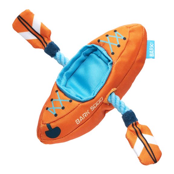 Kayak todoterreno de peluche multicolor Dog Toy Bark, 1 paquete de 3