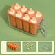 thumbnail image 4 of Película de helado Ice Ball Maker | Molde triangular de fácil liberación de 8 rejillas | Material PS duradero a prueba de olores de grado alimenticio | Desmoldeo rápido | 13x10x6.5cm | Verde Naranja, 4 of 4