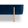thumbnail image 6 of Baxton Studio Rockwell Contemporary Glam and Luxe Navy Blue Velvet Fabric  and Gold Finished Metal Storage, 6 of 7
