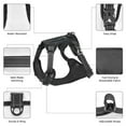 thumbnail image 6 of Haiem Fantasy Medieval Weaponry Pattern No-Pull Dog Harness Reflective Front Clip Vest with Handle,Step-in Air Dog Harness,Adjustable 2 Metal Rings 4 Buckles-Large, 6 of 6