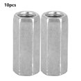 thumbnail image 2 of Tuercas de bloqueo Amonsee M8 10 Piezas Acero al Carbono Galvanizado, 2 of 8