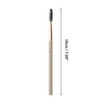 thumbnail image 2 of Unique Bargains 1 Pc Durable Eyebrow Brush Light Coffee Color Nylon Hair Aluminum Tube Plastic Handle, 2 of 5