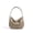 elephant grey, variant on Genuine Cowhide Women Hobo Bag, Elephant Grey Leather Crossbody Shoulder Handbag