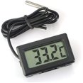 thumbnail image 3 of Termómetro LCD digital JM con Sonda exterior impermeable para refrigerador/congelador 1 m negro, 3 of 3