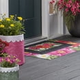 thumbnail image 2 of Evergreen Blooming Sassafras Indoor Outdoor Switch Doormat 1'10"x10" Multicolored, 2 of 5