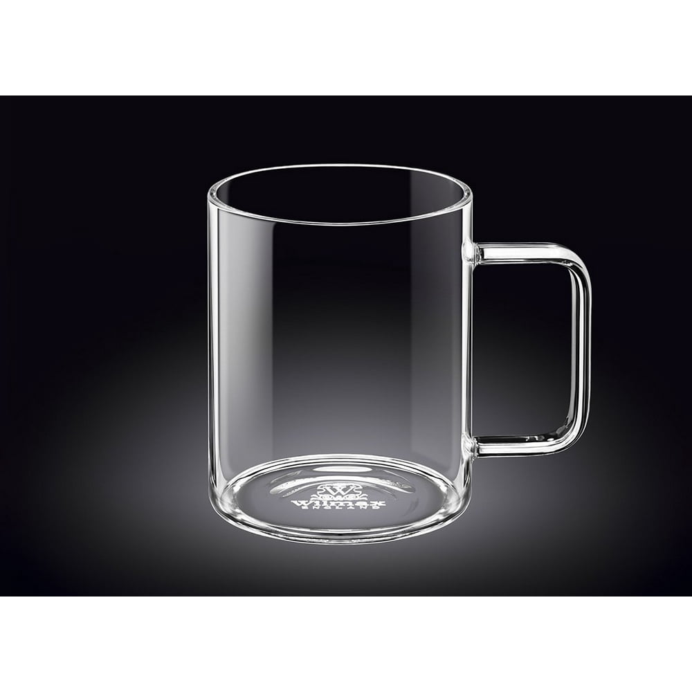WILMAX THERMO GLASS SET OF 6 MUGS 17 OZ 500 ML WL888608 Walmart