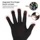 thumbnail image 3 of Guantes de punto transpirables antideslizantes con pantalla táctil sensibles a los arañazos, accesorios para las manos respetuosos con la piel para deportes al aire libre, 1 par Inevent EL005125-00B, 3 of 7