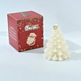 thumbnail image 2 of geerera Christmas Tree Candle, Advent Scented Candle, Holiday Votive Candle, for Home Decor, Church Celebration, Party Decoration, 2 of 4