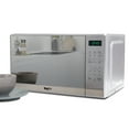 thumbnail image 3 of Total Chef Compact Countertop Microwave Oven, 700W, 0.7 Cubic Feet Capacity, Digital Touchscreen Controls, 6 Pre-Set Cooking Modes, Silver Stainless Steel, 3 of 10