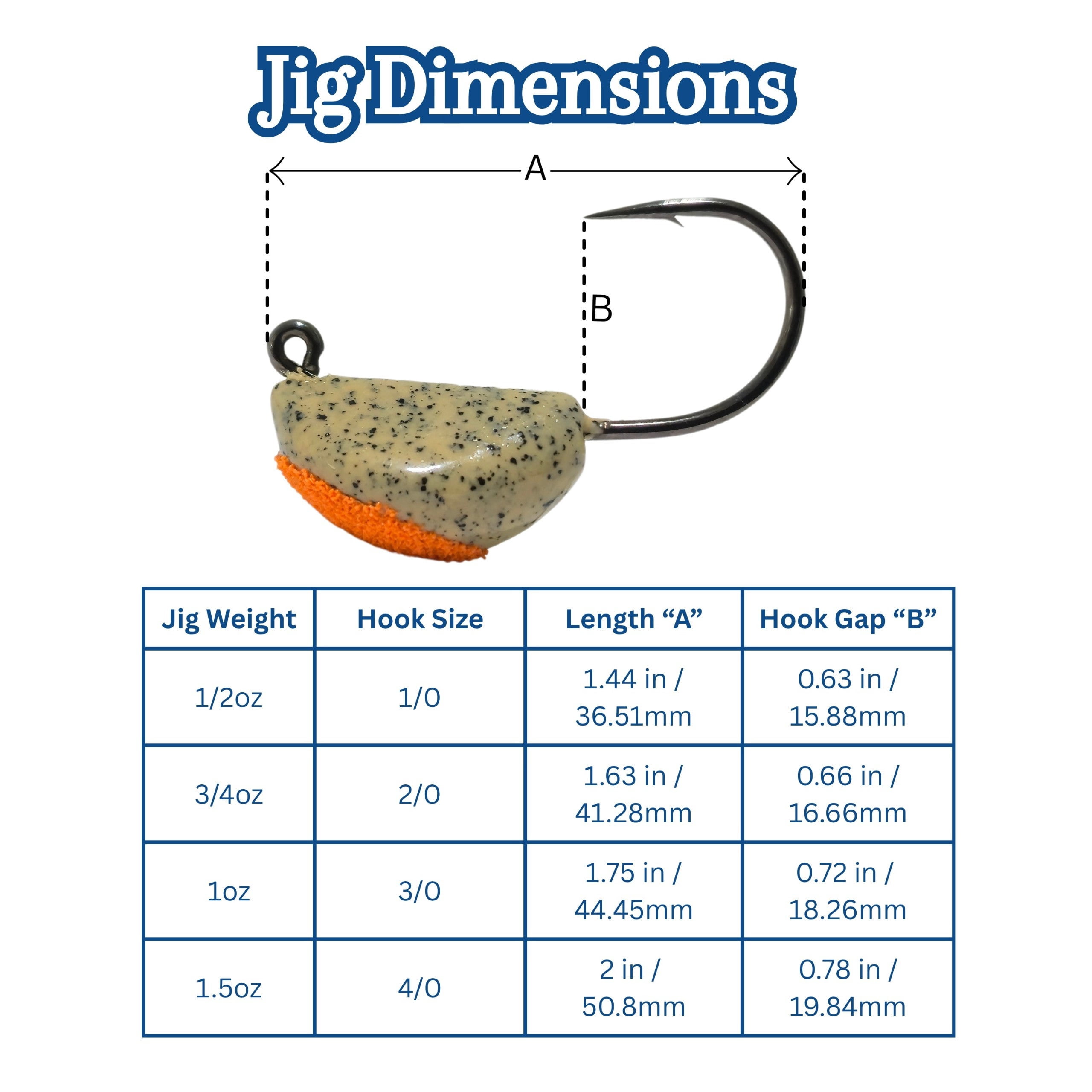 Jetty Jigs Saltwater Jig Heads, 3/4oz, Sand Crab, Jumbo 10 Pack