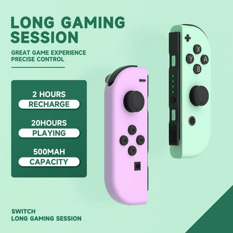Purple and best sale green joycons