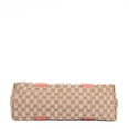 thumbnail image 6 of Pre-Owned Gucci Beige/Brown Medium Bamboo Bar Tote Shoulder Bag Monogrammed Canvas, 6 of 10