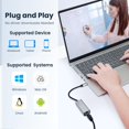 thumbnail image 4 of Paquete de 2 adaptadores de red Gigabit Ethernet USB-C a RJ45, 4 of 7