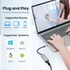 thumbnail image 4 of Paquete de 2 adaptadores de red Gigabit Ethernet USB-C a RJ45, 4 of 7